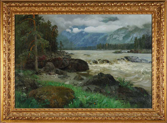 Гуркин (Чорос) Григорий Иванович. Река Катунь